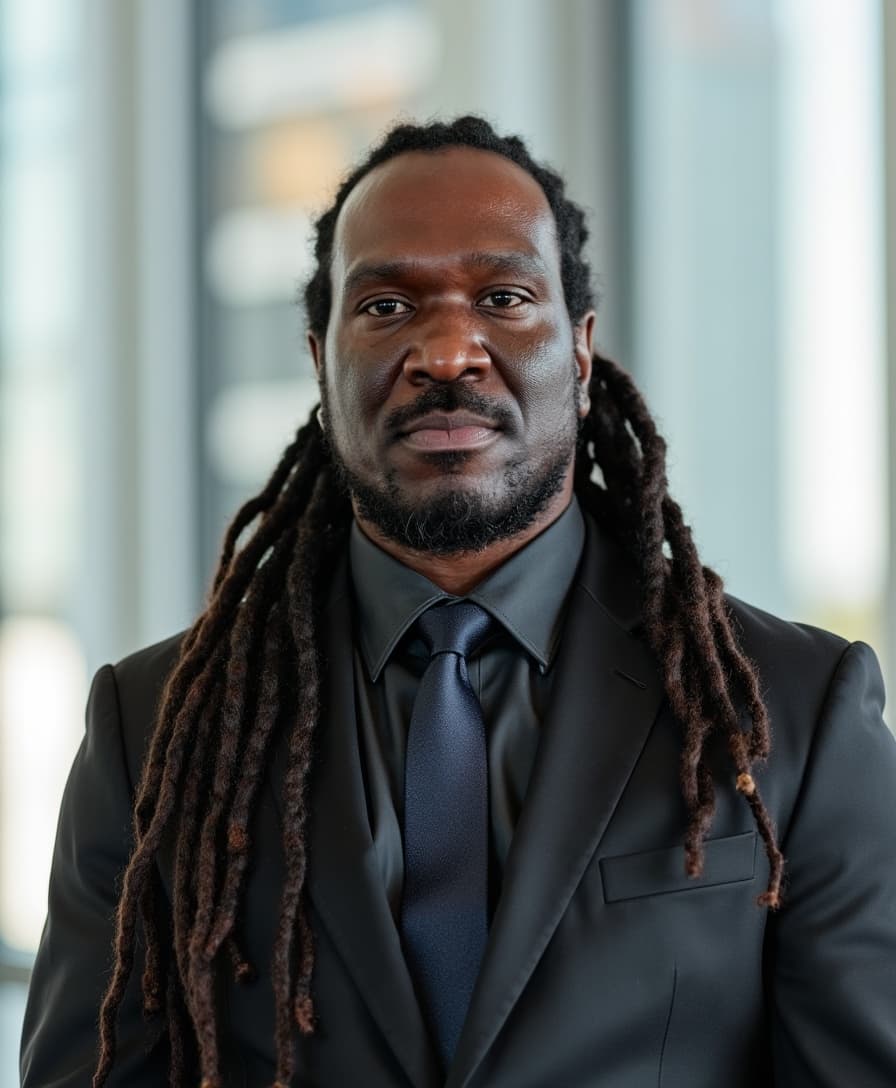 Portrait of Chizz Cunningham, Co-Founder and CTO of LYMBQ Academy